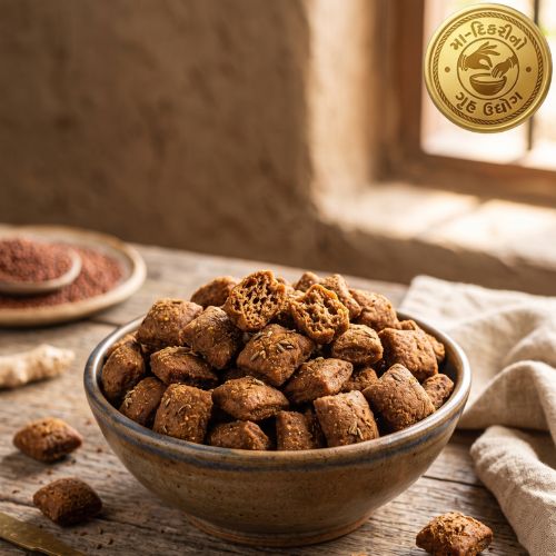 Ragi Crunch Bites Gujarati snack